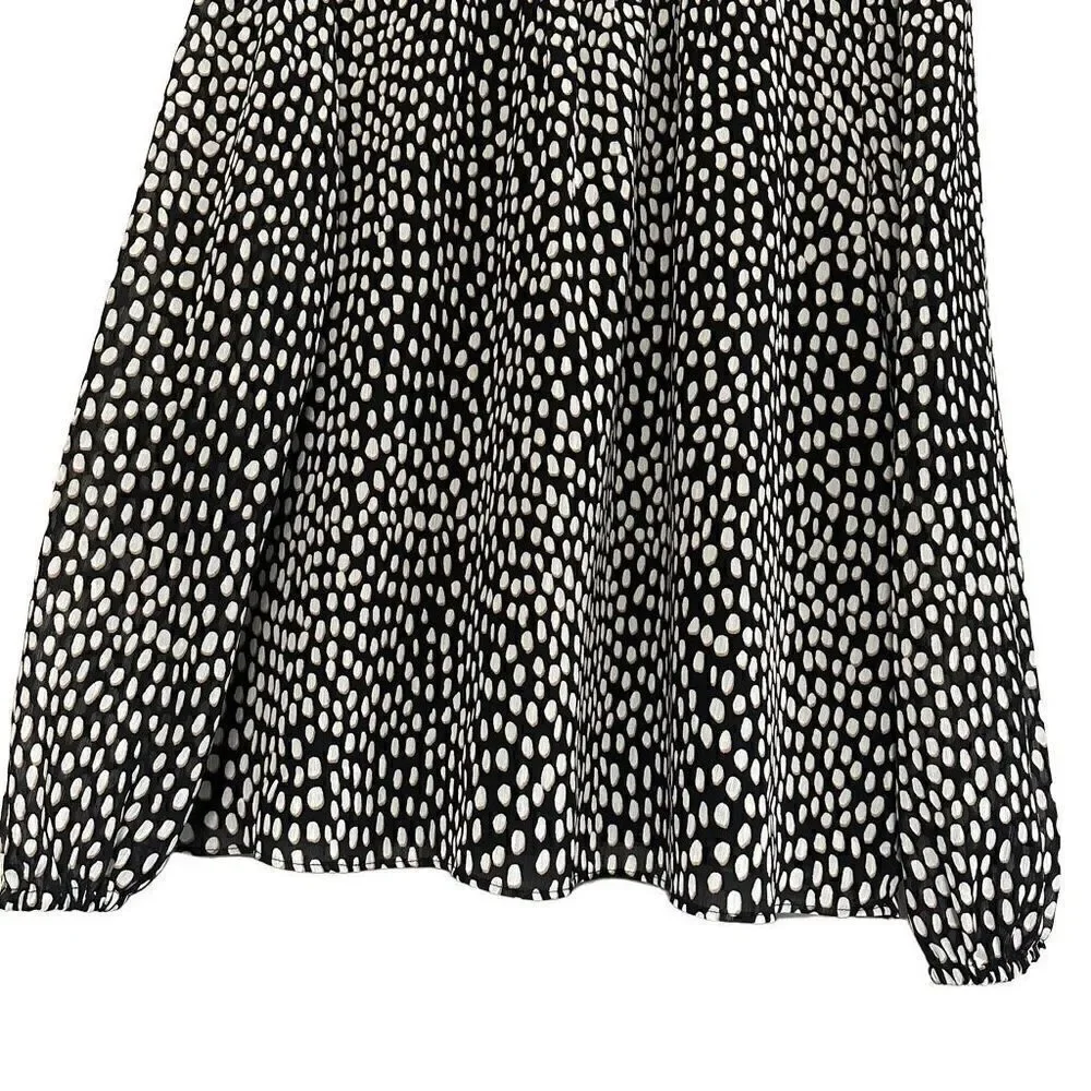 J Crew ruffled blouse size small